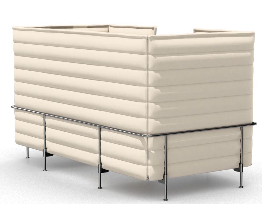 Alcove Cabin Love Seat Highback Sofa Vitra