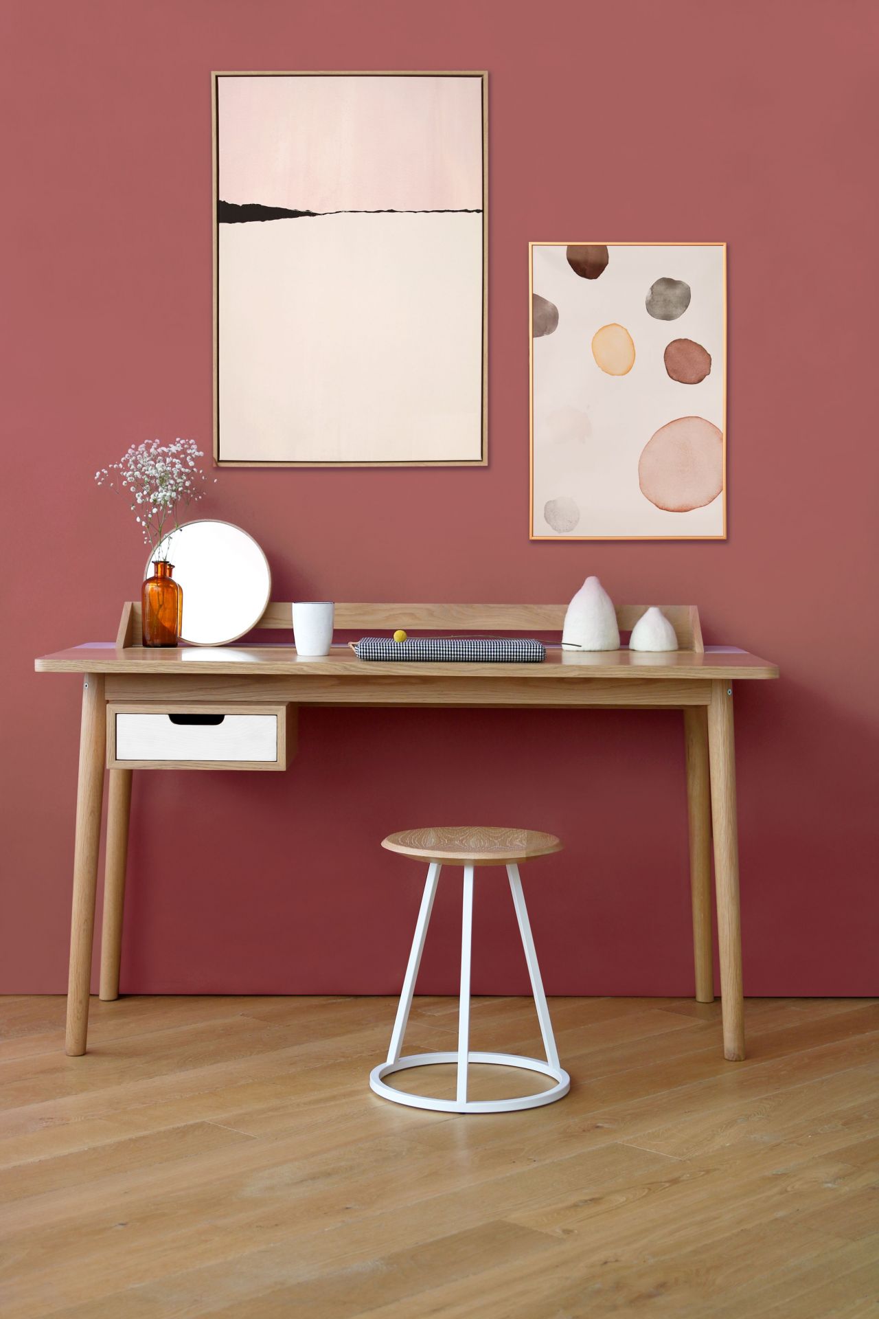 Honoré Schreibtisch Eiche Hartô