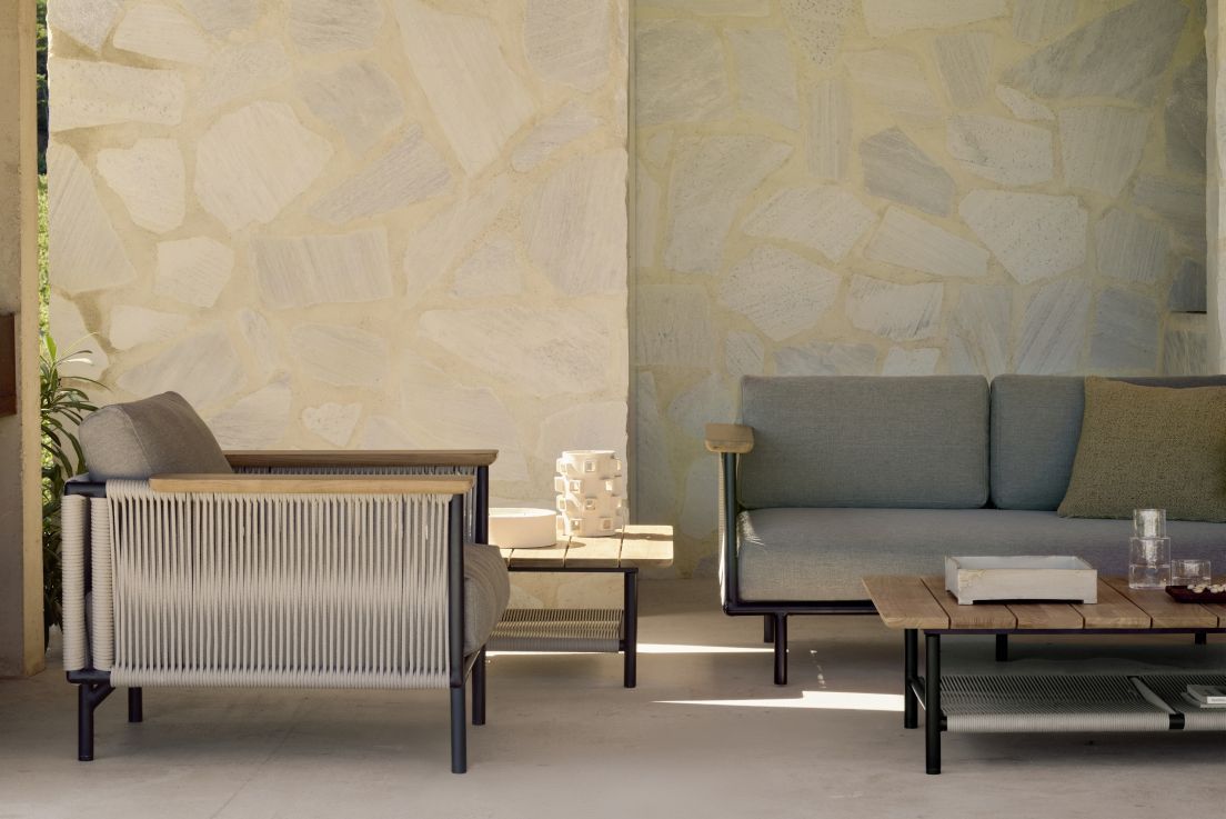 Corbey Outdoor Sofa Aluminium Ethnicraft