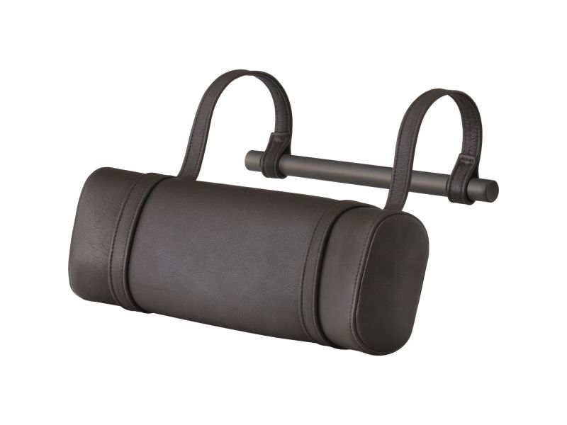 Braune Leder Nackenstütze von Lodge Vipp für entspanntes Anlehnen und mehr Komfort.