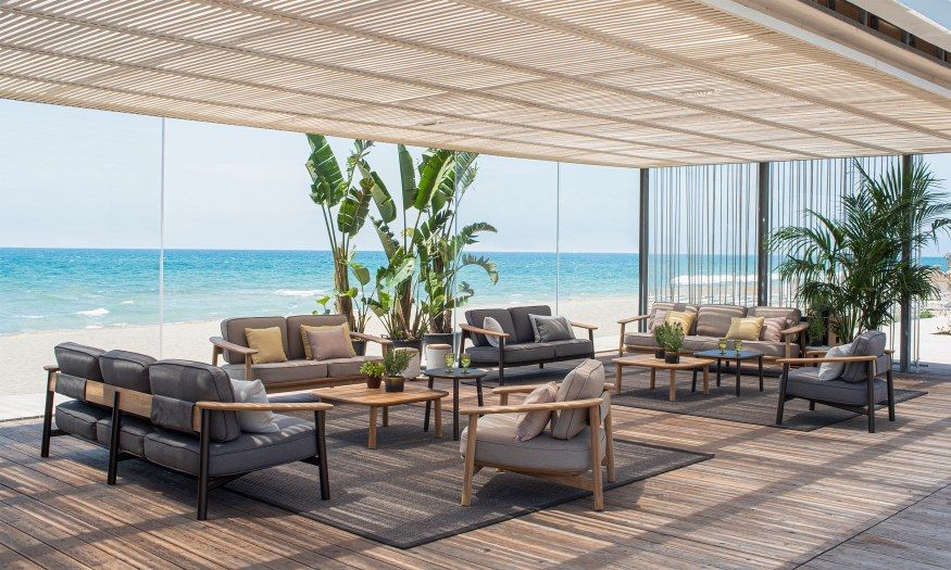 Twins Lounge Chair Sessel Outdoor Emu