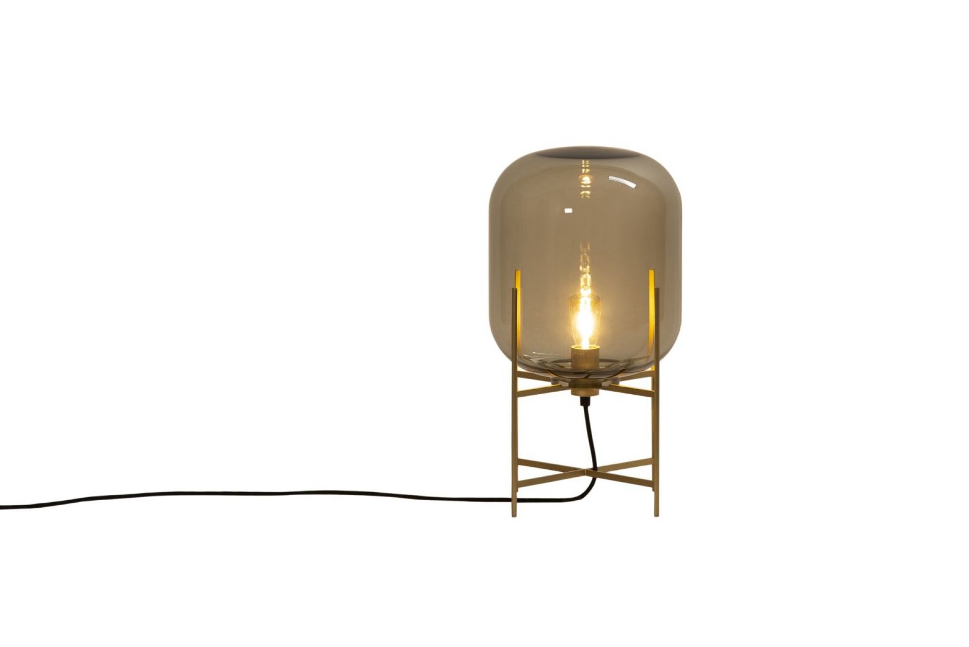 Oda Small Tischleuchte rauchgrau Pulpo