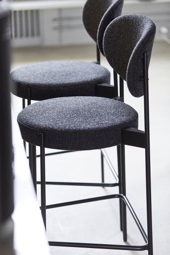 Series 430 Bar Stool Barhocker 75 cm SCHWARZ / REMIX 123 Verpan EINZELSTÜCK