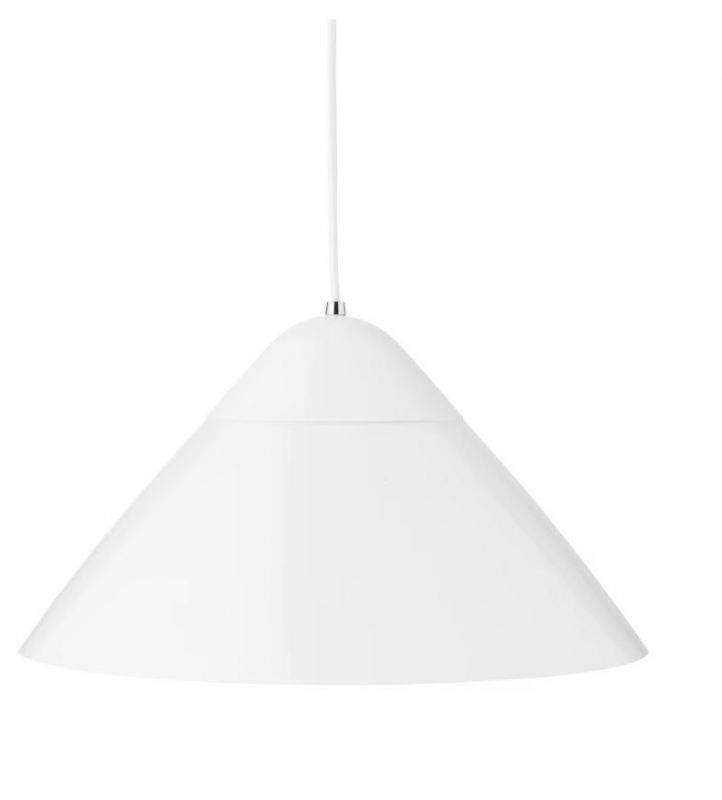 Weiße HJW38 Opala Pendelleuchte Mini von Carl Hansen & Søn, moderne Hängelampe.