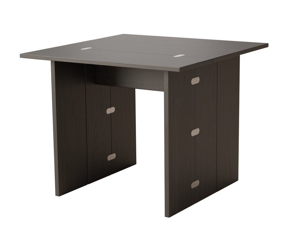 Design House Stockholm Flip Table Klapptisch aus Holz, quadratisch und platzsparend.
