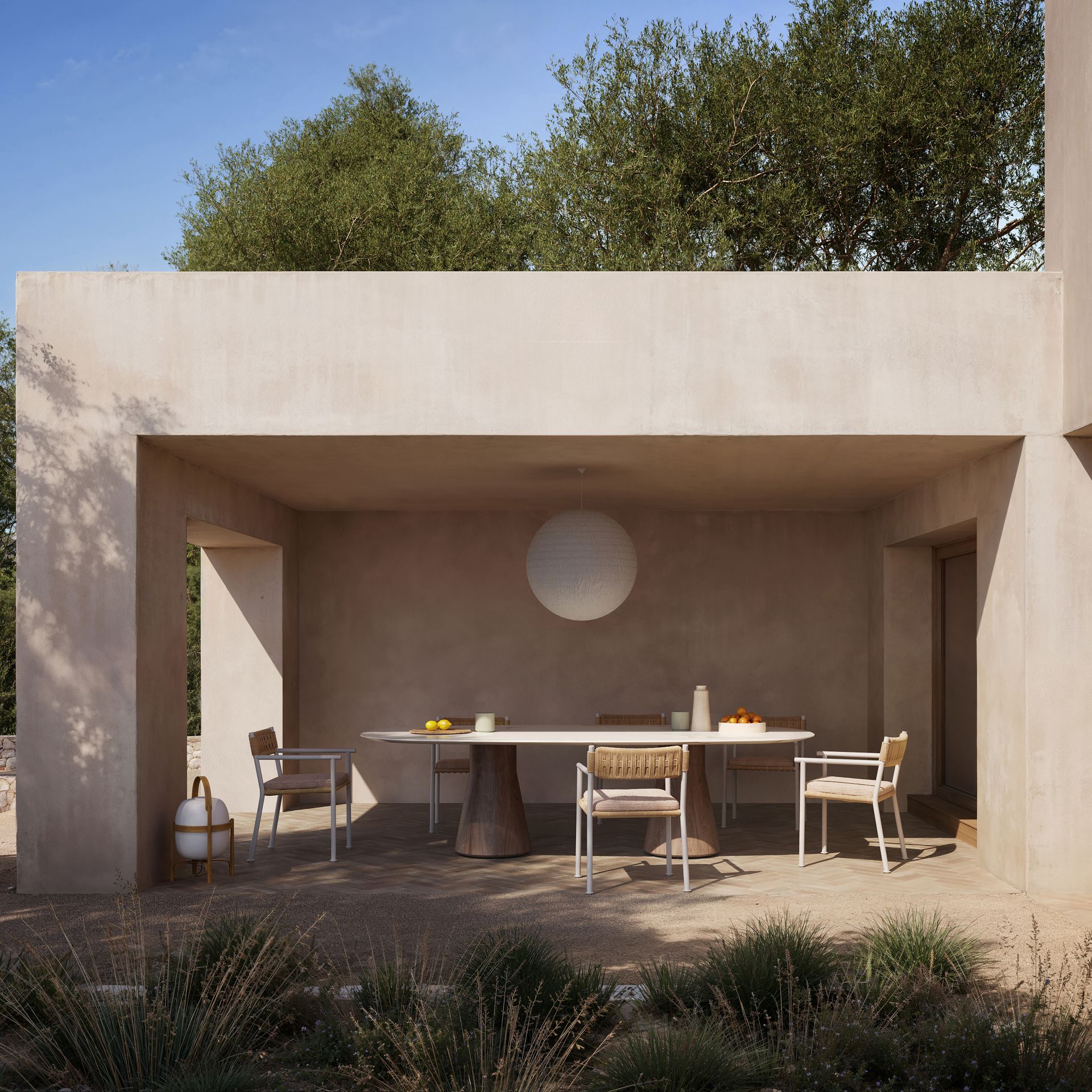 Brezal Chair SO2364 Outdoor Armlehnenstuhl Andreu World