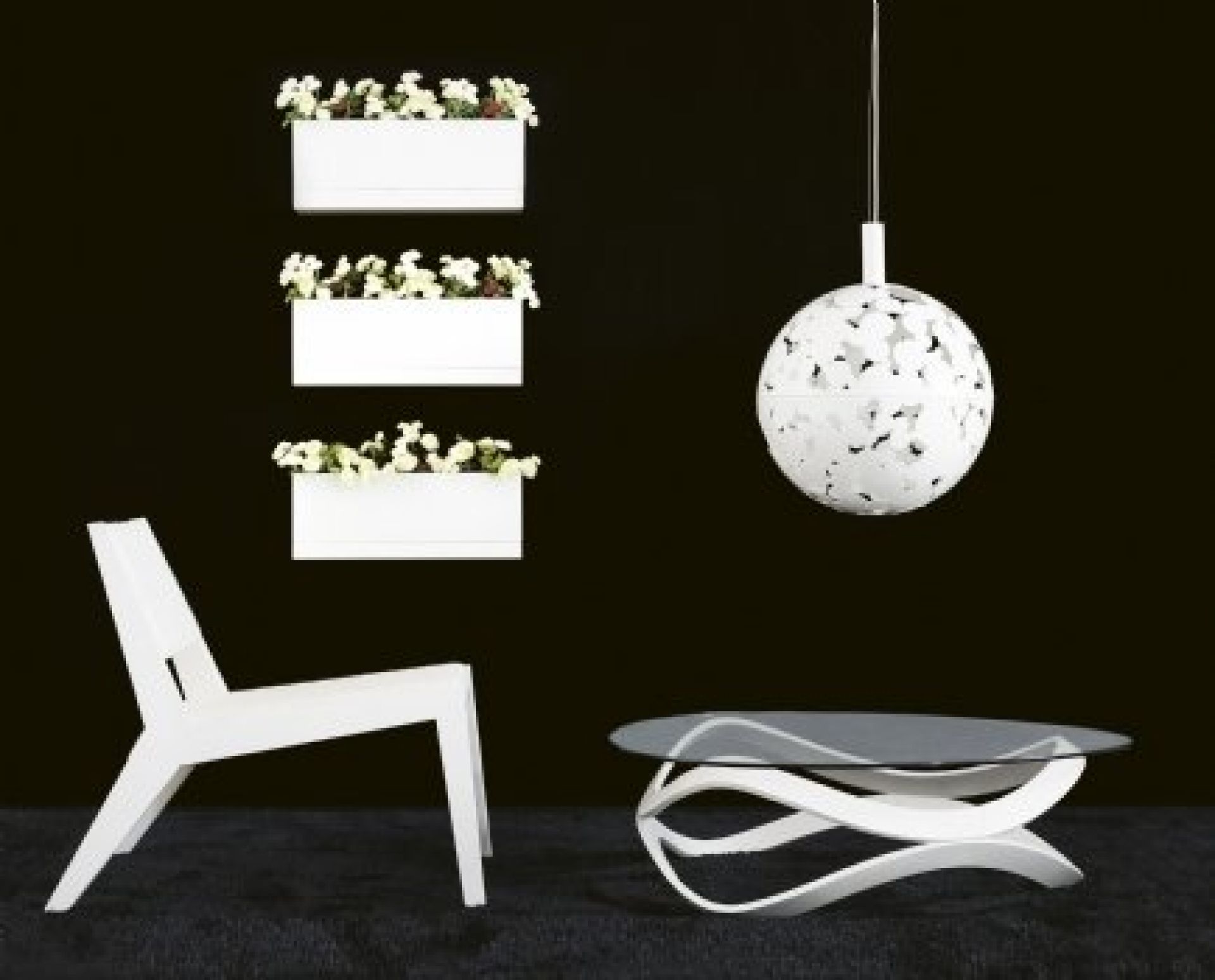 Newton Sofa Tisch Ø 920 mm von Karl Andersson & Soener, runder Couchtisch mit Glasplatte.