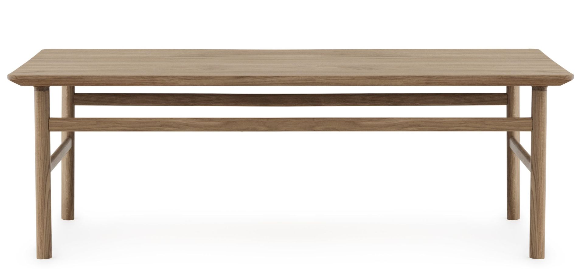 Normann Copenhagen Grow Table Couchtisch aus Eichenholz, minimalistisches Design für Wohnzimmer.