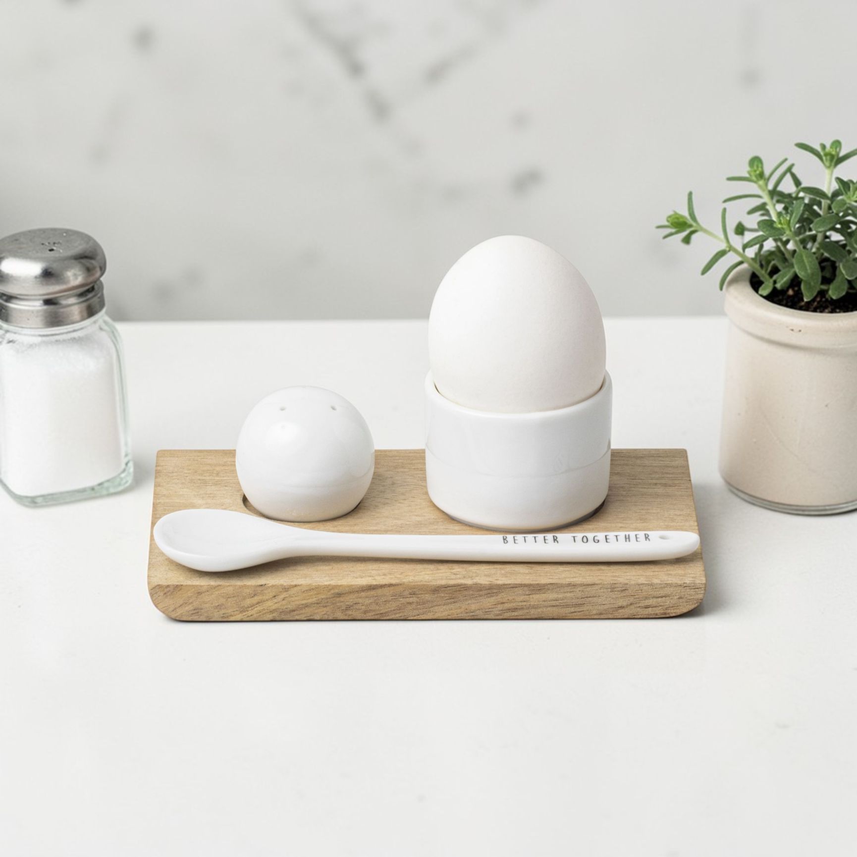 Eierbecher-Set Better together Räder