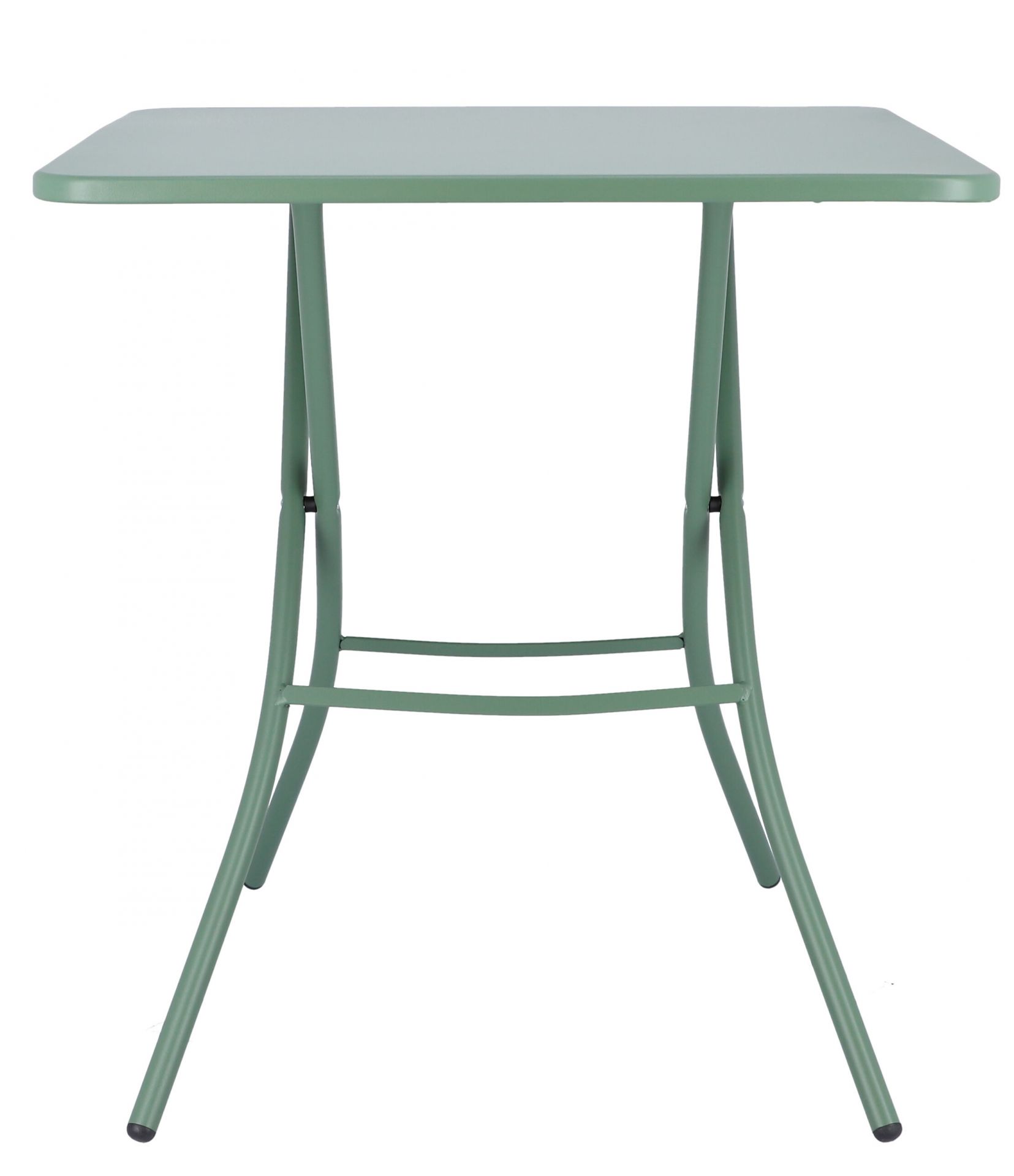 Fiam Sirio Klapptisch in Salbei von Jan Kurtz: Quadratischer Outdoor Tisch für Garten und Balkon.