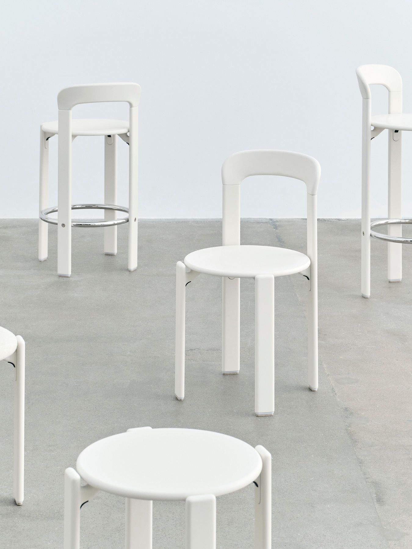 Rey Chair Stuhl Hay Creme-Weiß