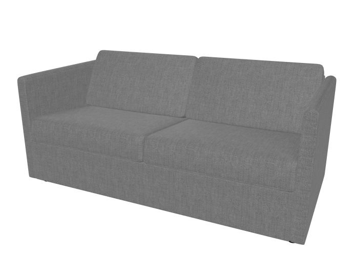 Graues Conseta Schlafsofa von Cor, modernes Design, Stoffbezug, bequemes Sofa für Wohnzimmer.