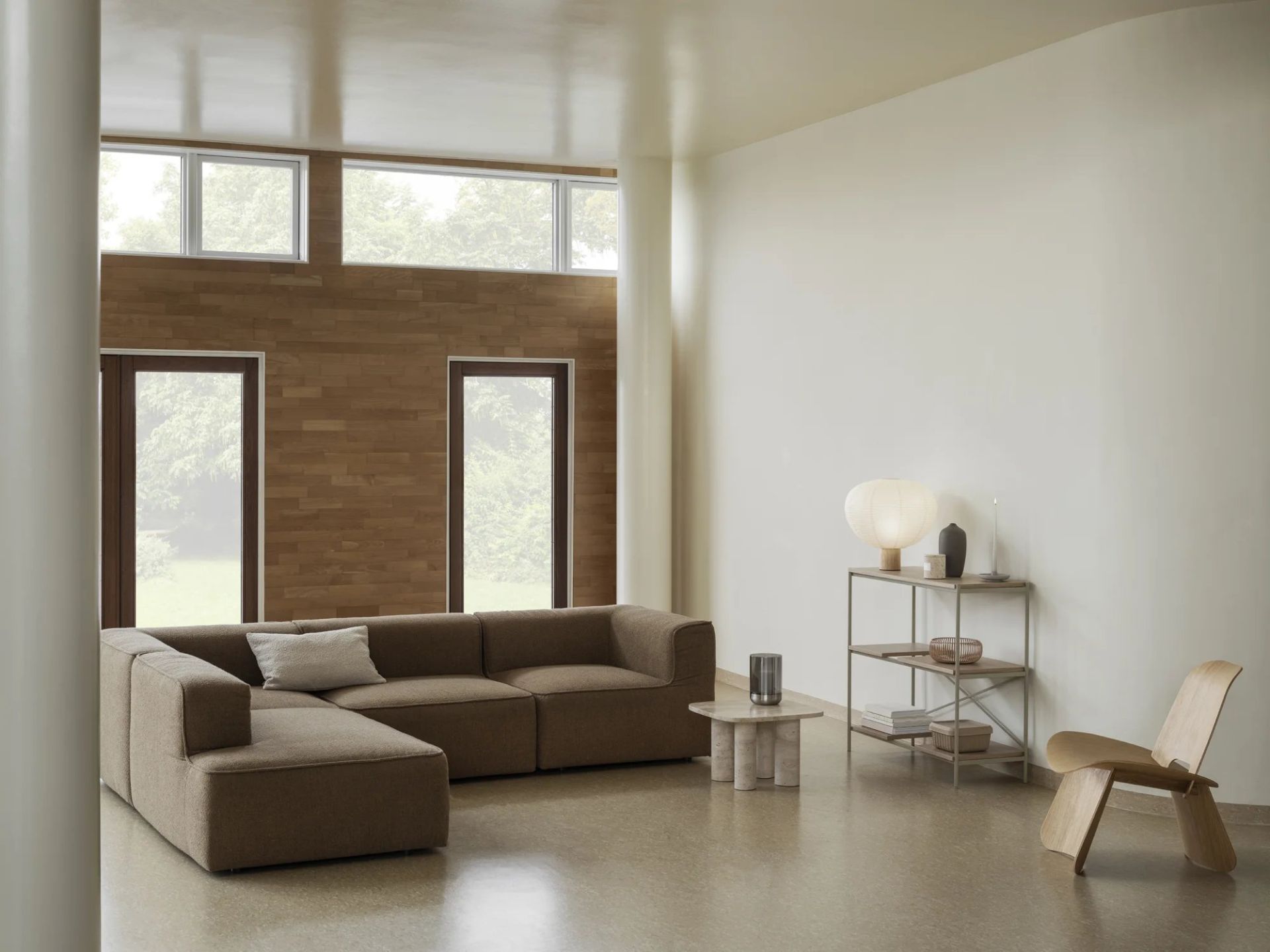 Kami Reispapier Tischleuchte Blomus