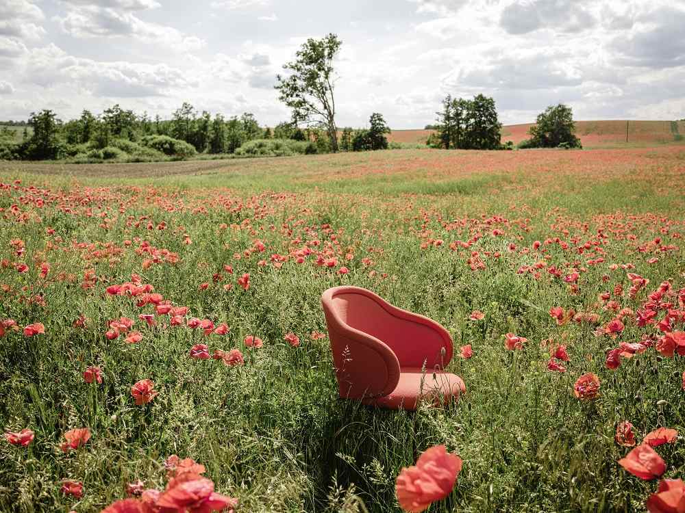 Ona 2020 Curved Armchair Armlehnenstuhl Freifrau Manufaktur