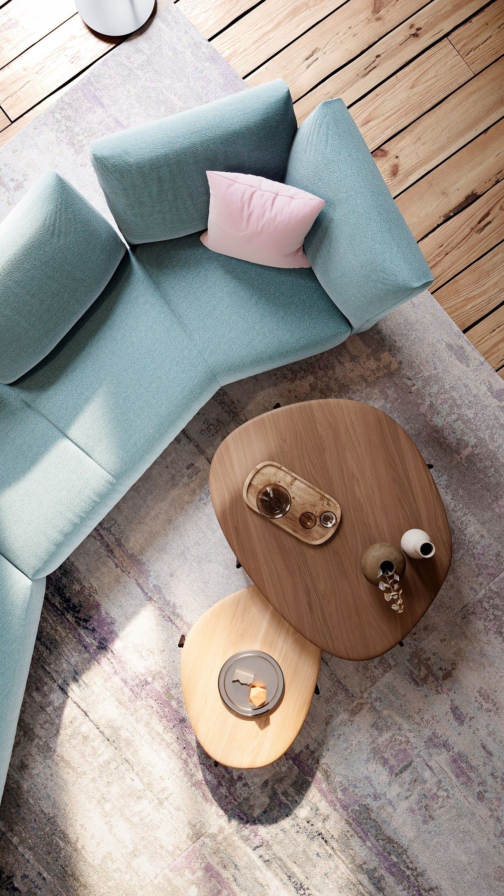 Molamisa Freistehendes Sofa 2-Sitzer Walter Knoll