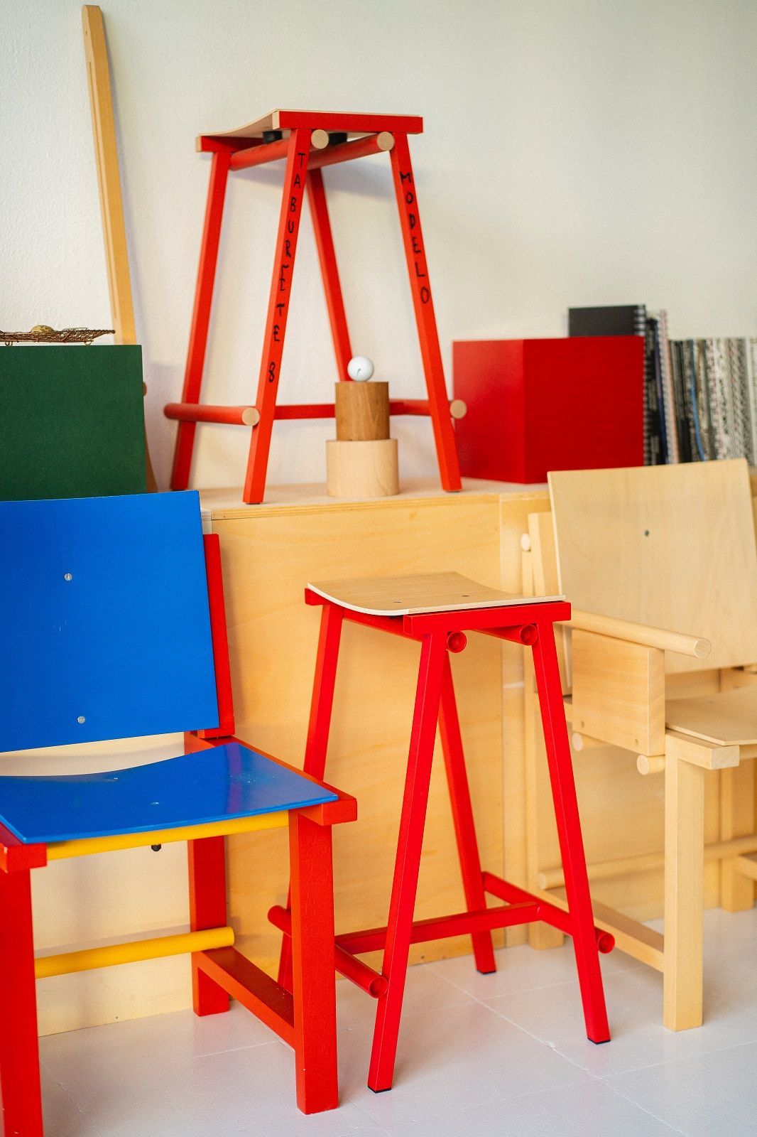 Taburete 8 Bar Stool Barhocker Hay