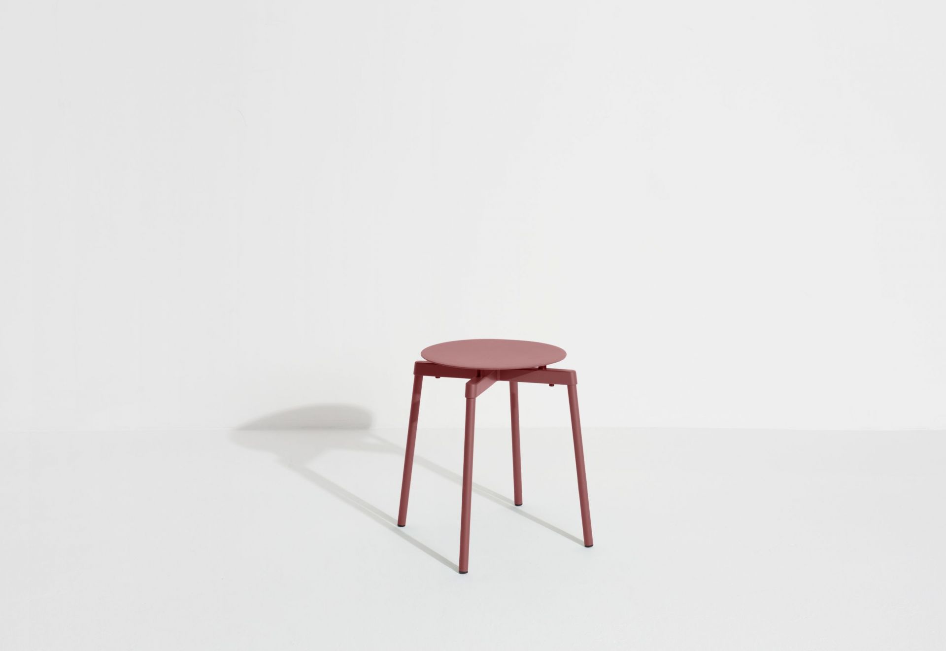 Fromme Stool Hocker Petite Friture Braunrot