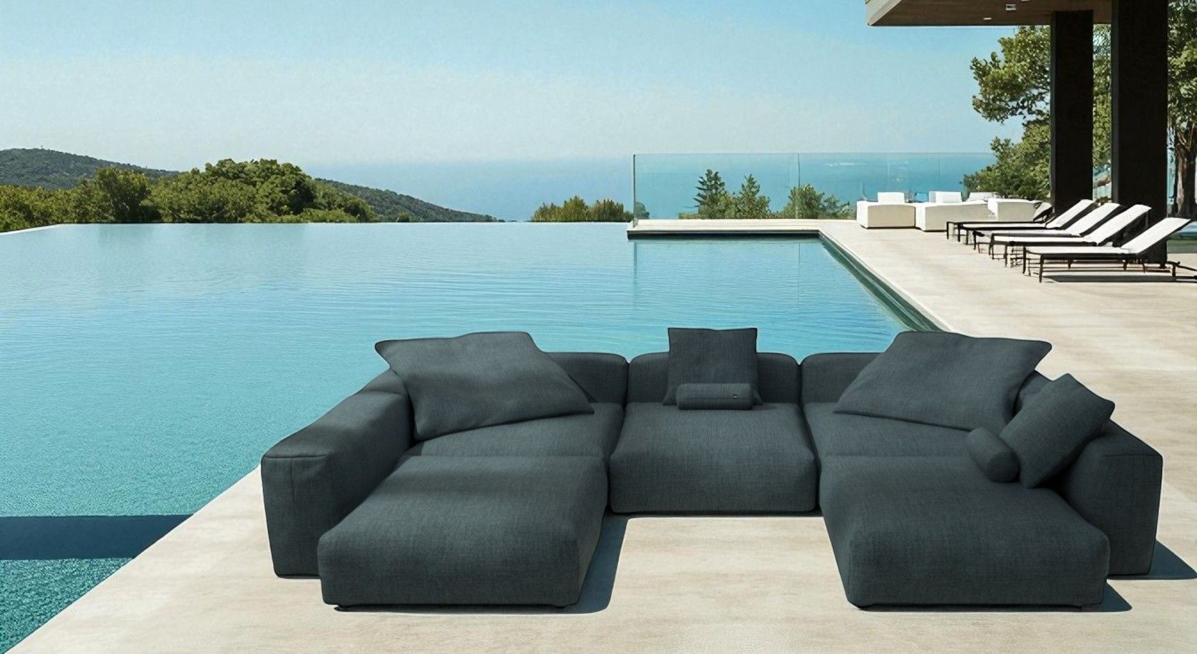 Sofa Set 06 Outdoor 6,5-Sitzer vetsak