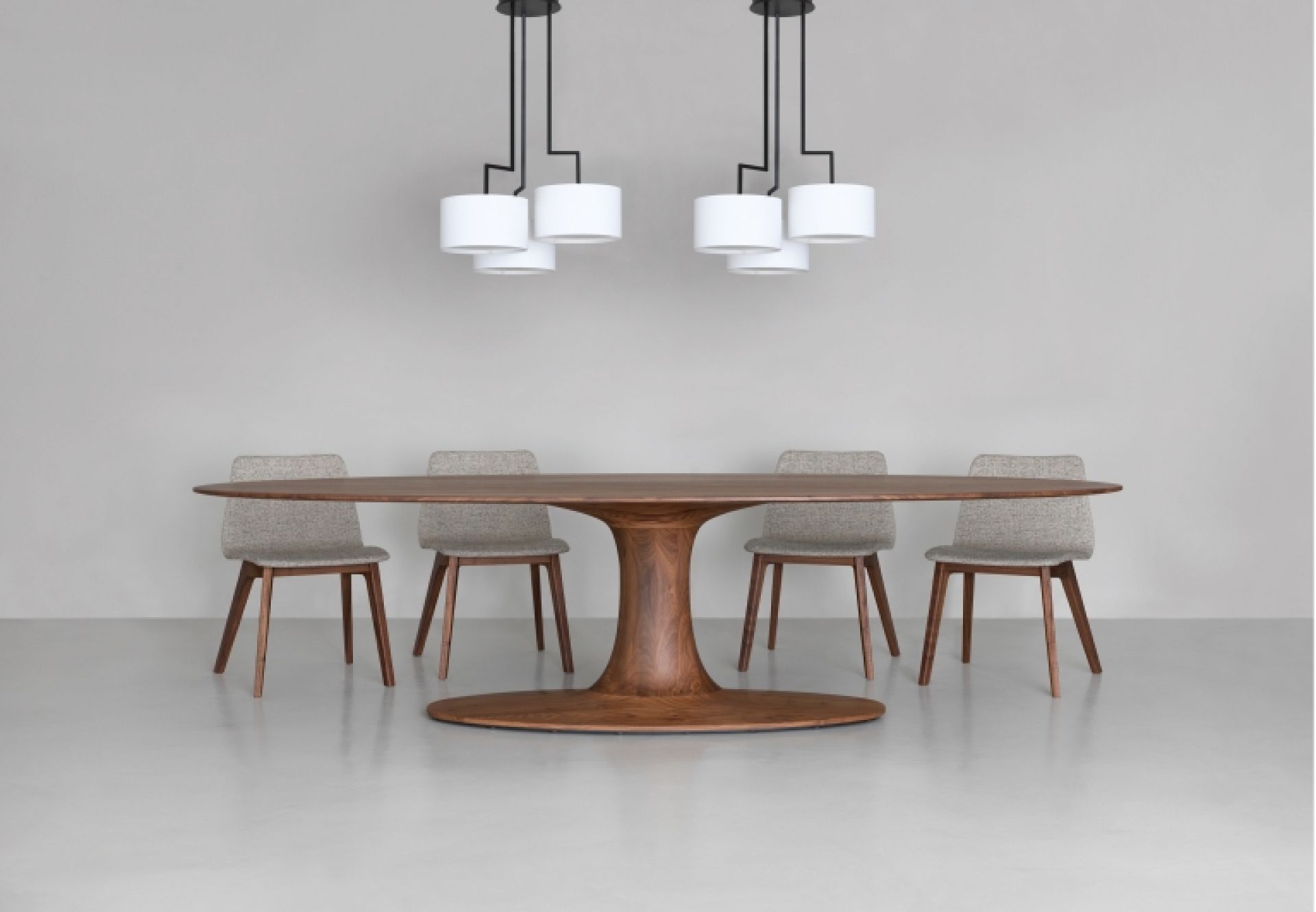 Turntable Oval L 300 - 330 cm Esstisch Zeitraum