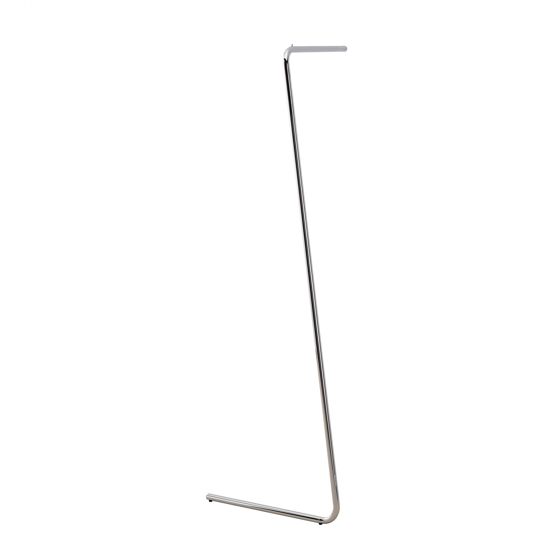 Chromfarbene Sam Anlehngarderobe von Mox, minimalistische Garderobe für Flur und Diele.