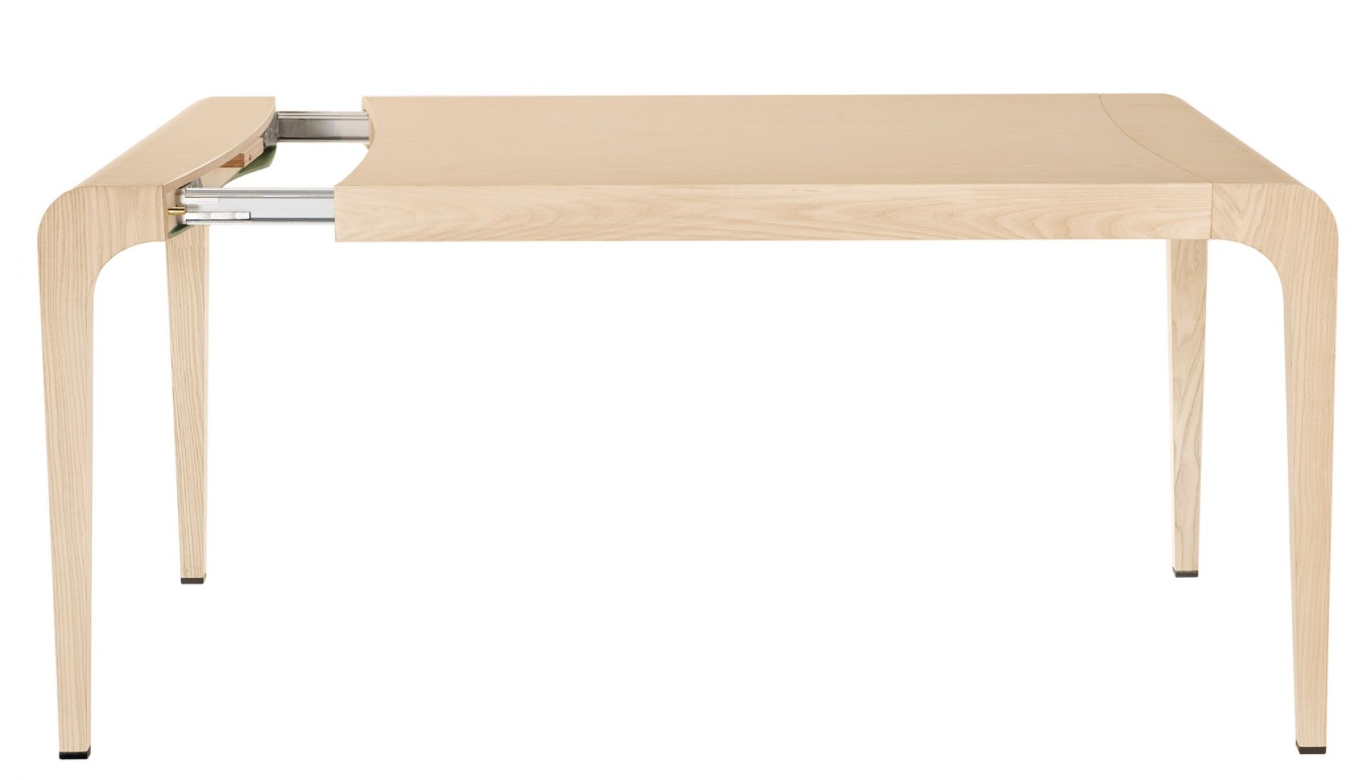 Ilvolo Tisch von Alias, ausziehbar, helles Holz, modernes Design, für Esszimmer oder Büro.