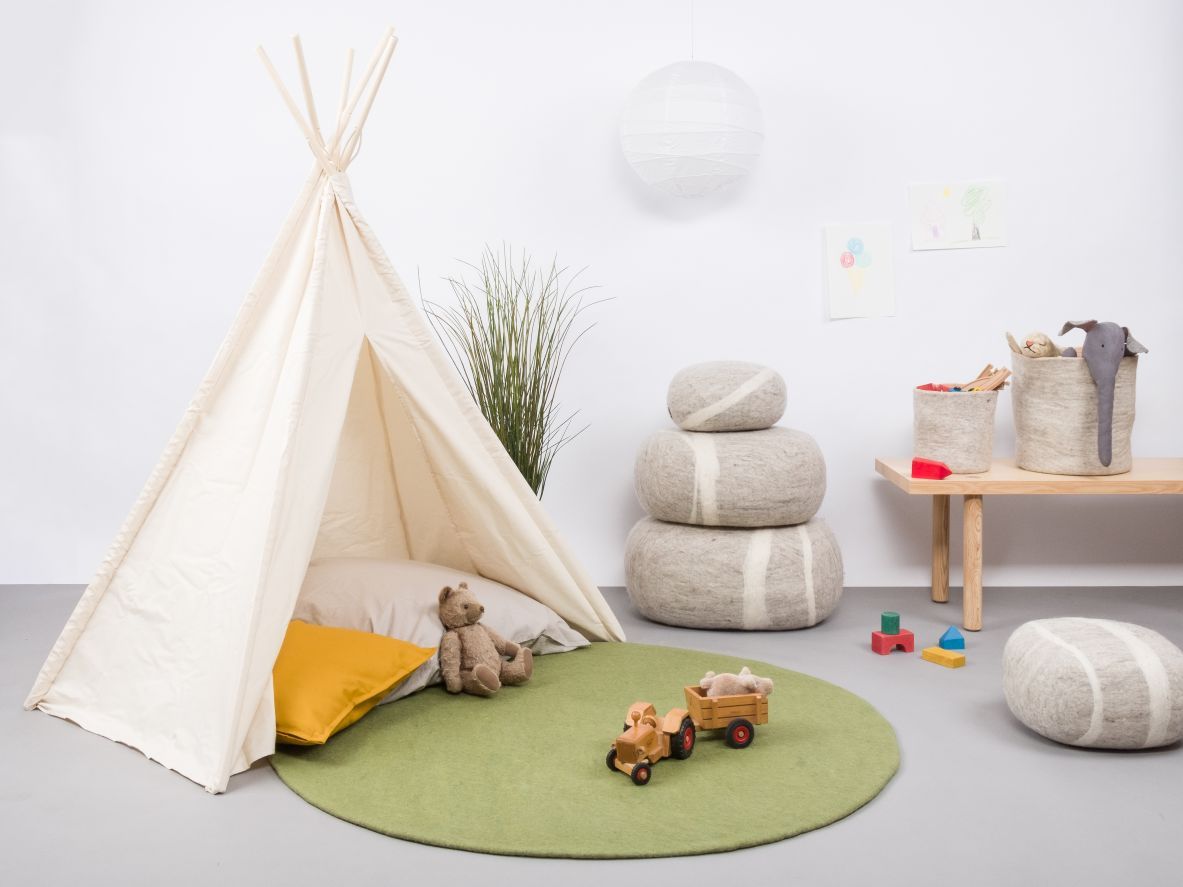 Mono Rund Filzteppich Ø 160 cm myfelt