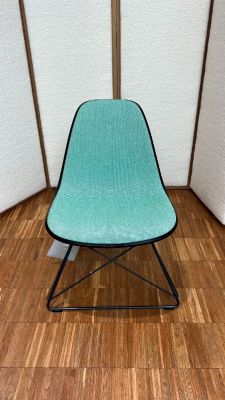 Eames Plastic Side Chair LSR Stuhl Vollgepolstert Vitra AUSSTELLUNGSSTÜCK