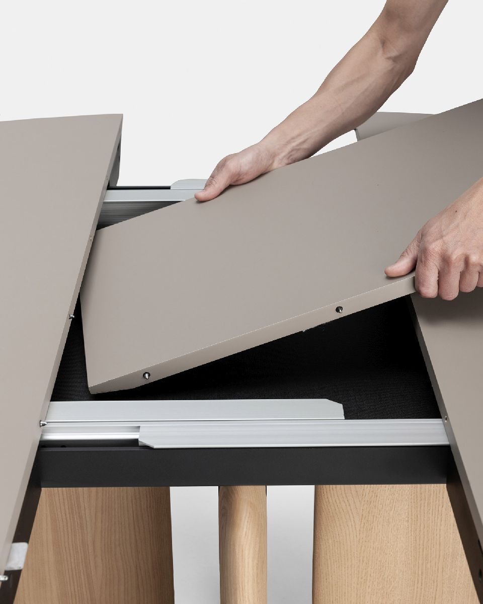 Pala Ausziehtisch / Esstisch Kristalia