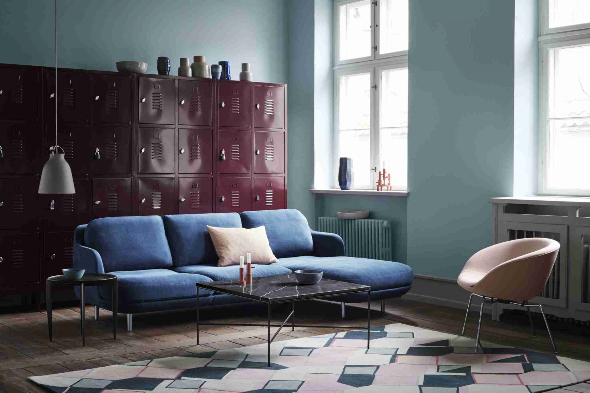 Lune 3-Sitzer Sofa Fritz Hansen