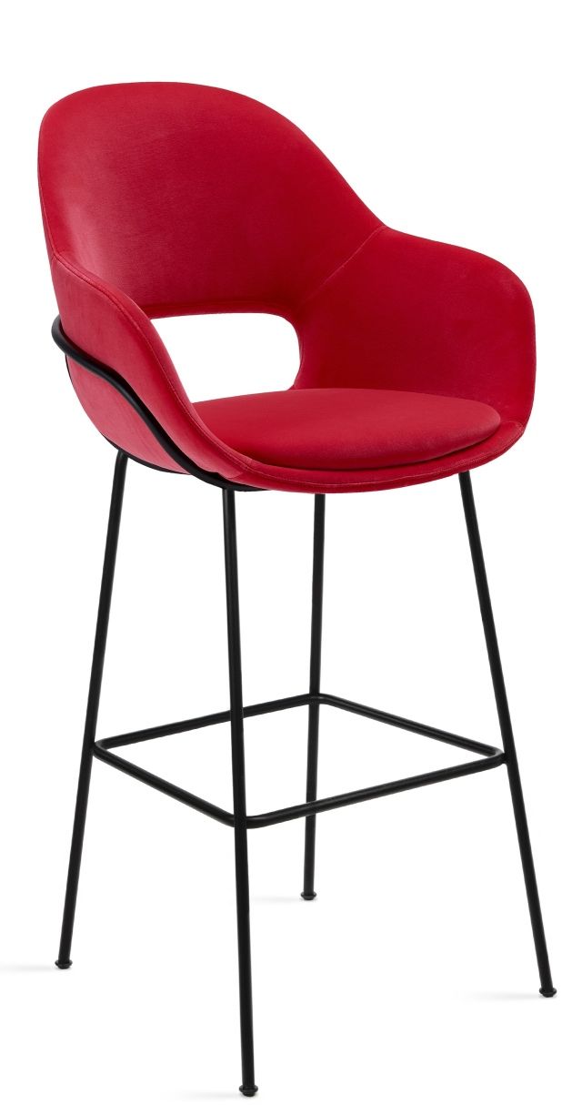 Theia Barstool Armchair High Barhocker Freifrau Manufaktur