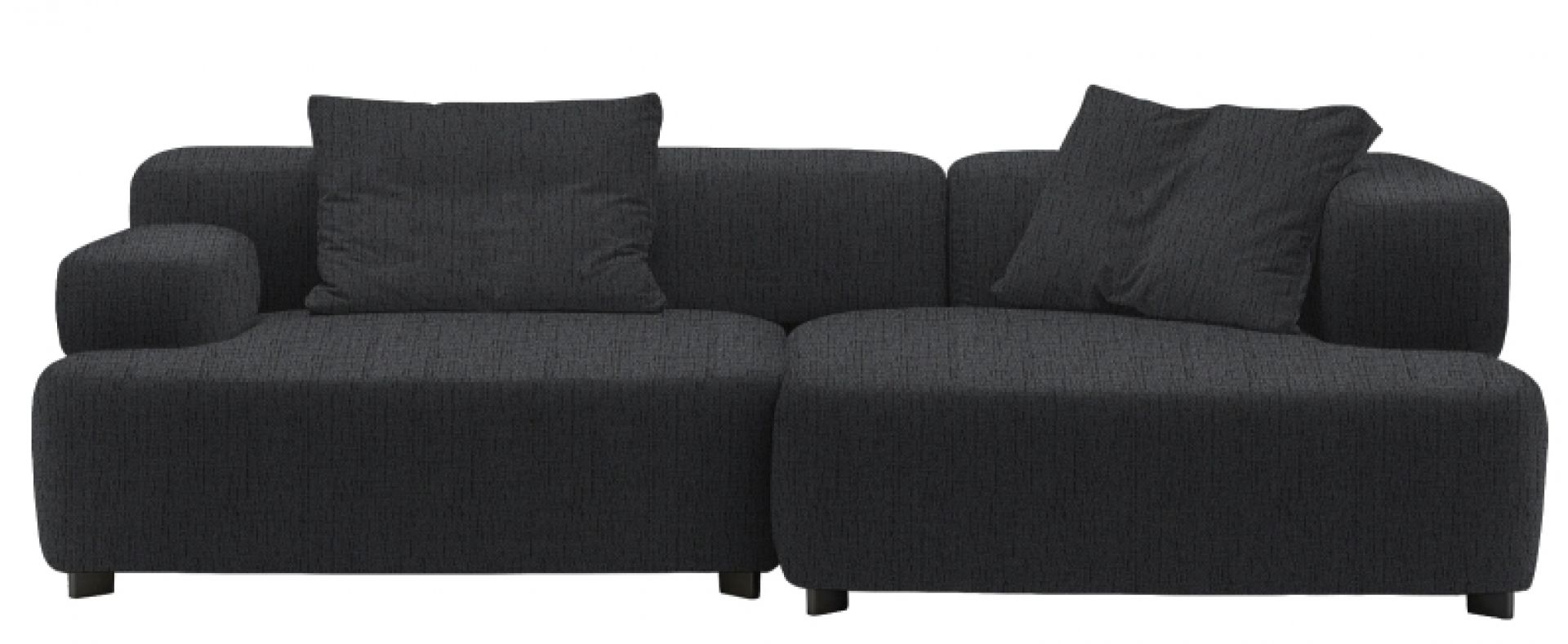 Alphabet 3-Sitzer Sofa Armlehne Rechts Fritz Hansen