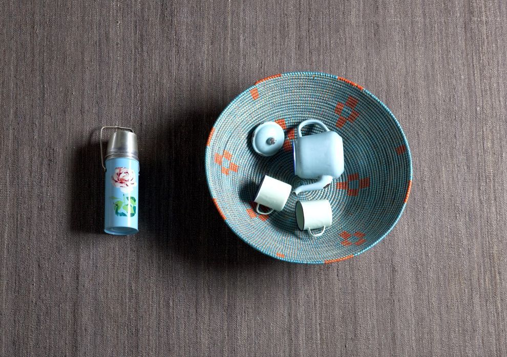 Nomad Teppich Grau 250x350cm Nanimarquina