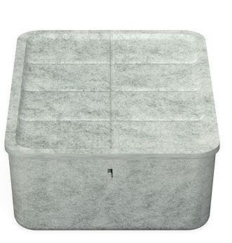 USM Haller Inos Box tief mit Tablett