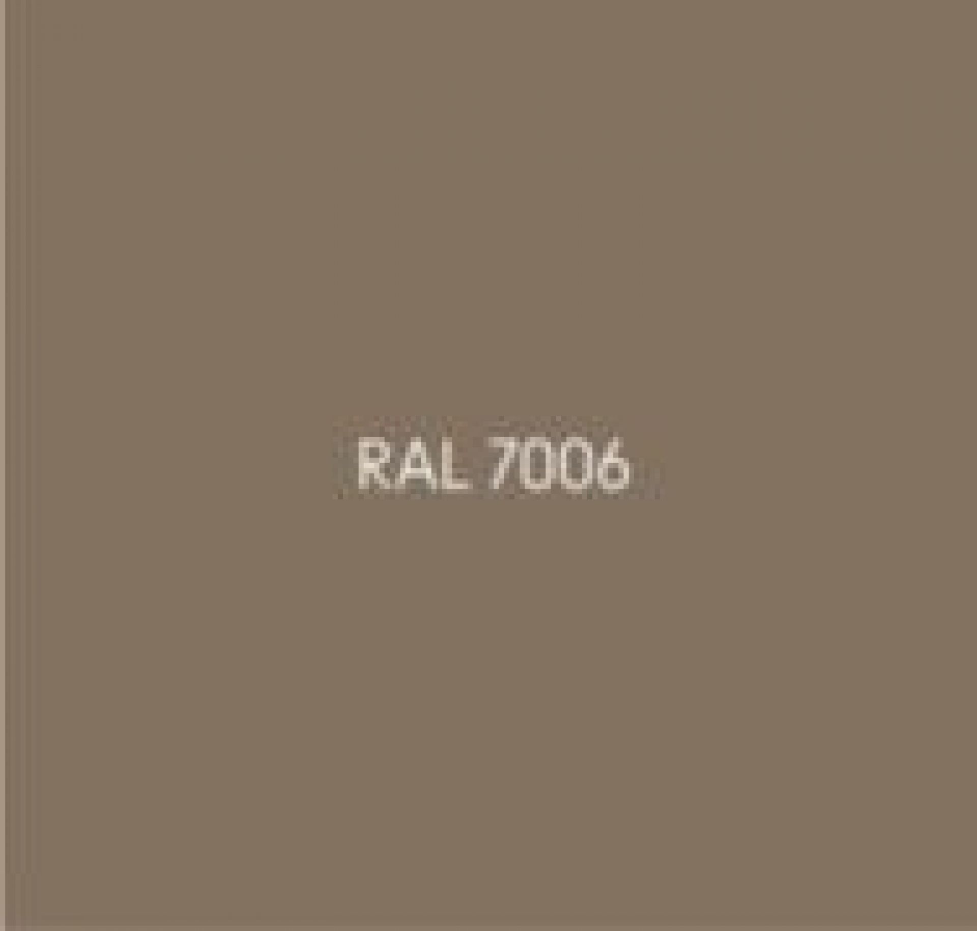 Farbfeld RAL 7006 Beigegrau, passend zur Leon Decor Anrichte von Casamania Horm. Neutraler Farbton.