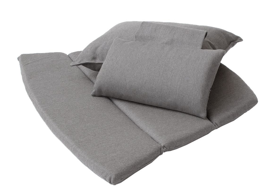 Breeze Outdoor Highbacksessel Cane-Line Taupe mit Kissen