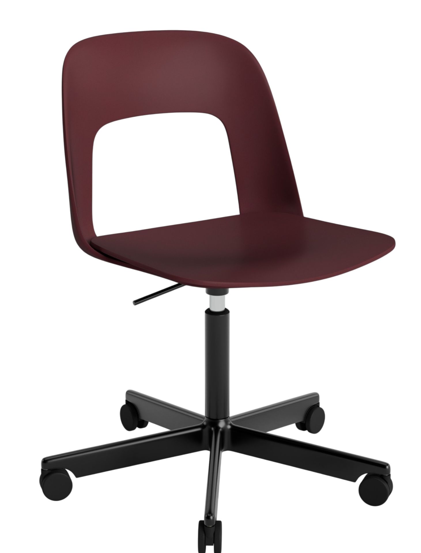 Layout Side Chair 141 5-Stern Drehfuß Stuhl Hay