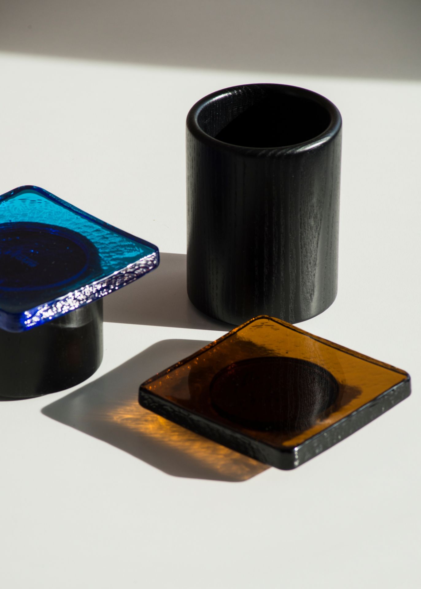 Pieduccio Schale mit Deckel Favius