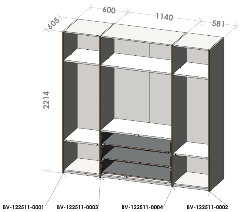 MODULAR PLUS Schrank Müller Möbelwerkstätten
