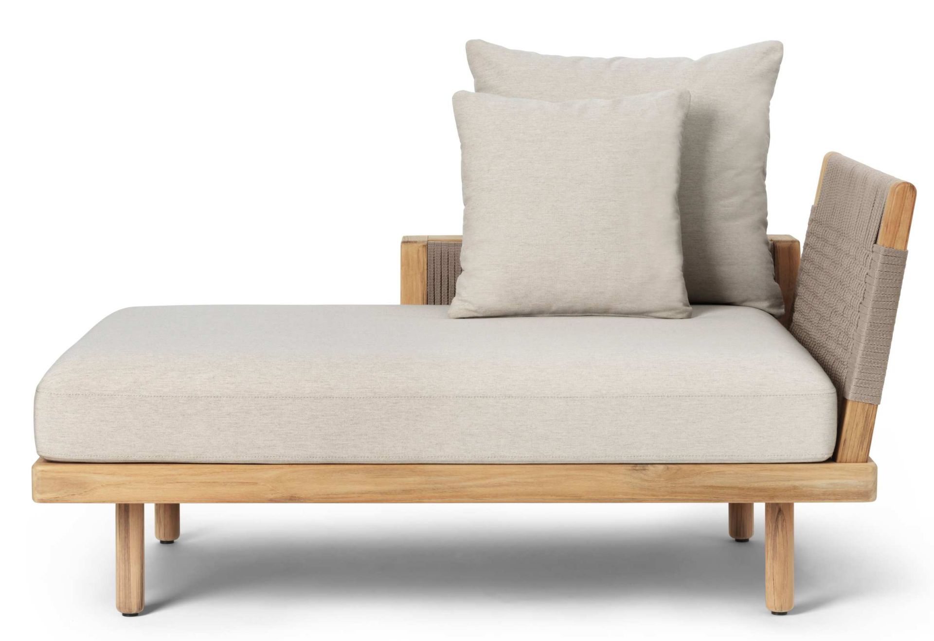 E540 Embrace Sofa Modul mit Seitenlehne und Beistelltisch Outdoor Carl Hansen & Søn