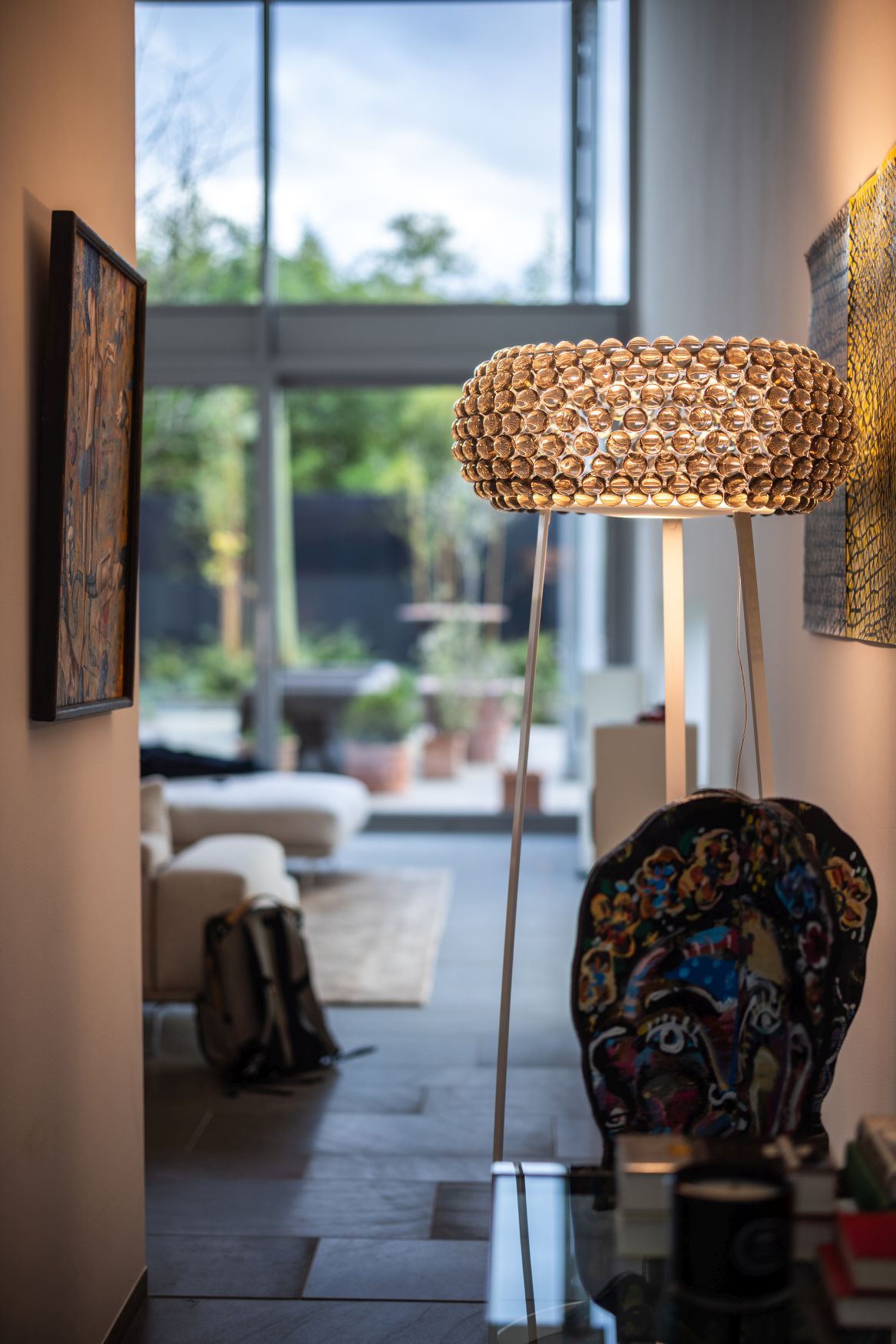 Caboche Plus Stehleuchte Media - Transparent Foscarini