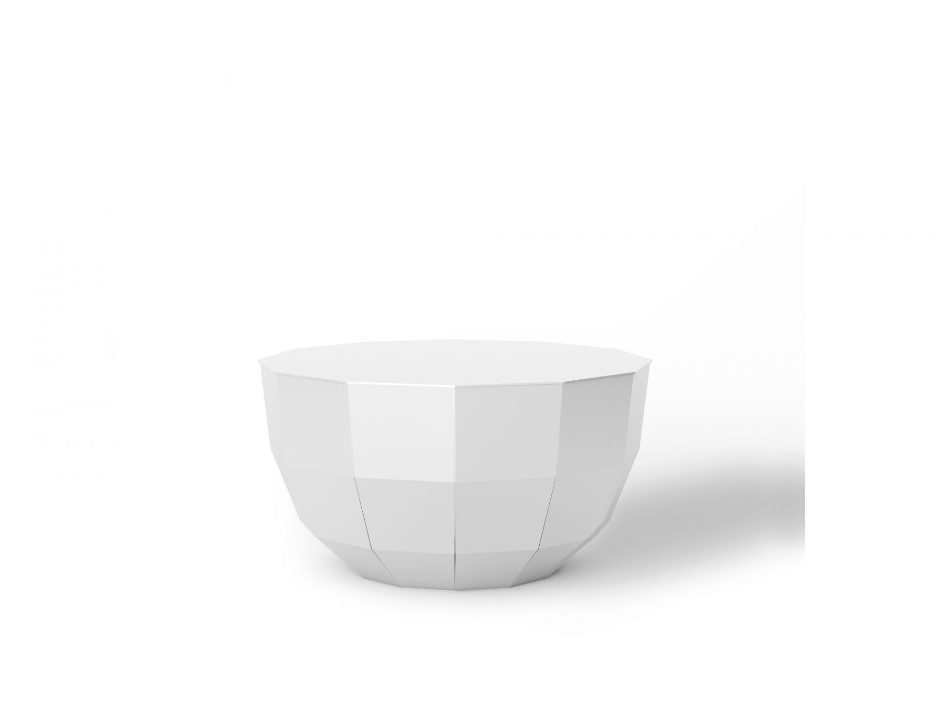 MO 08 Couchtisch weiß Müller Möbelfabrikation - QUICK SHIP