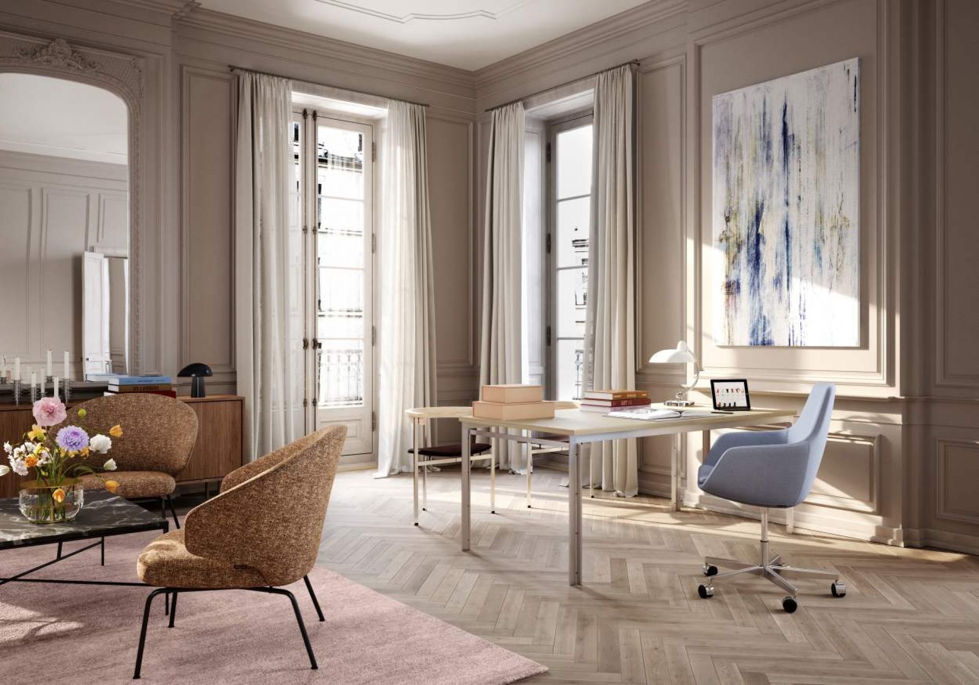 PK51 / PK 51 Esstisch Fritz Hansen