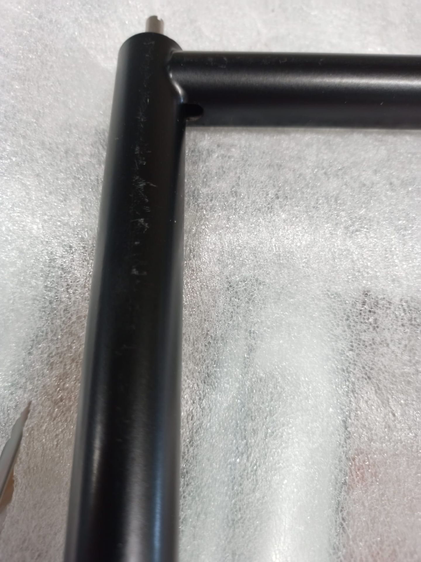 Eiermann 3 Tischgestell farbig SCHWARZ 58x29 cm Richard Lampert MÄNGELEXEMPLAR  1