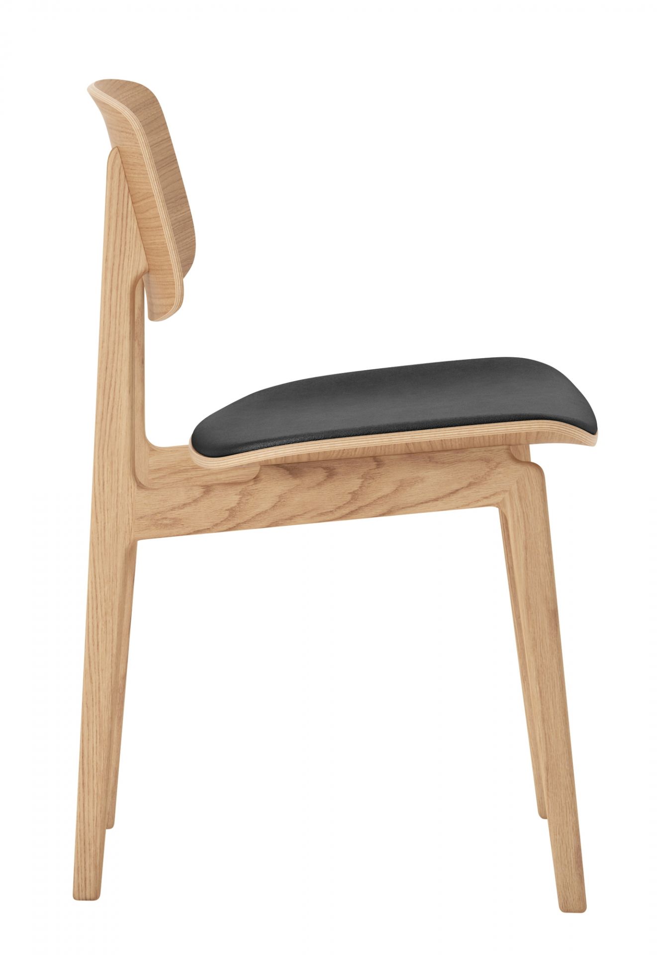 NY11 New York Dining Chair Stuhl gepolstert NORR11 Eiche ...