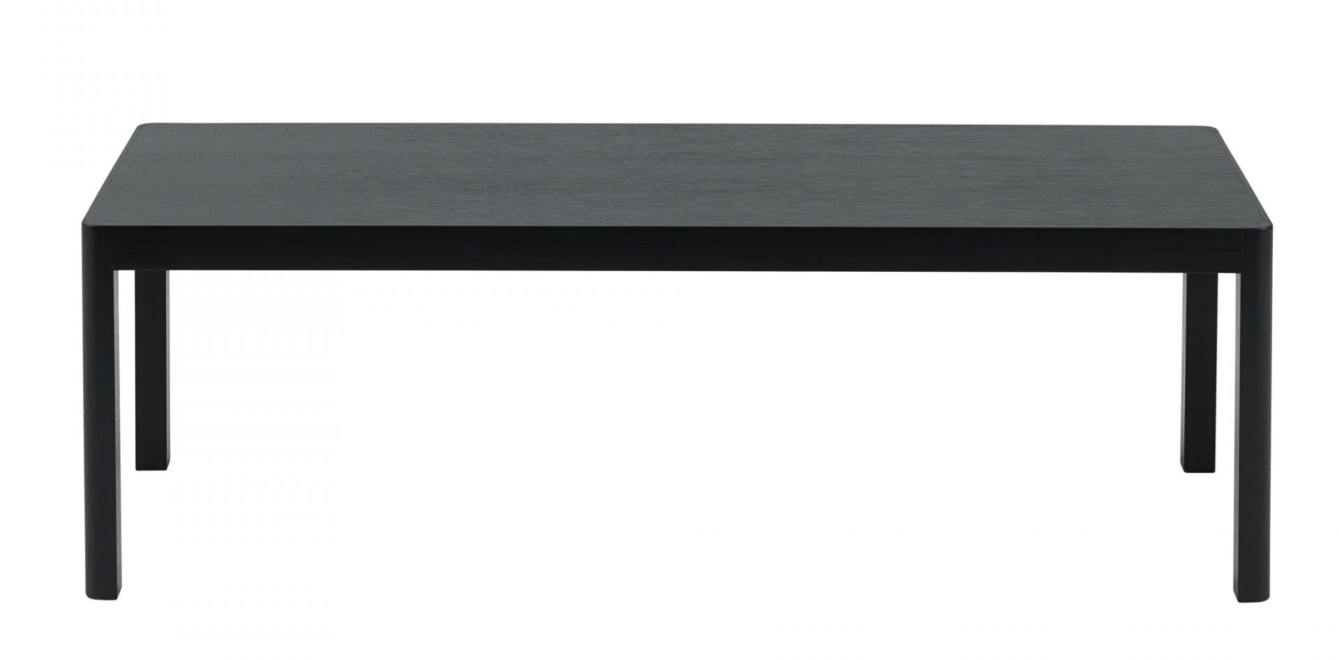 Muuto Workshop Coffee Table aus Holz in Schwarz, modernes Design für Wohnzimmer.