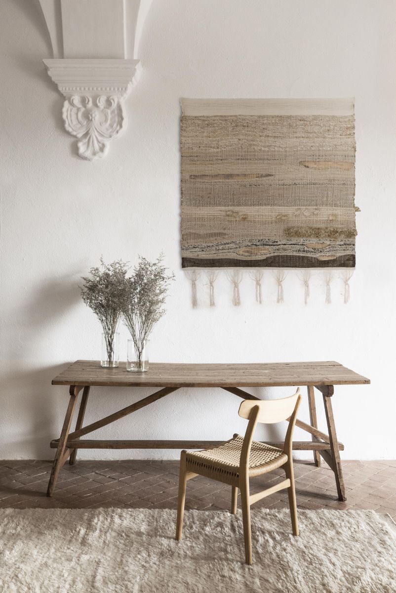 Wellbeing Teppich Nessel Nanimarquina